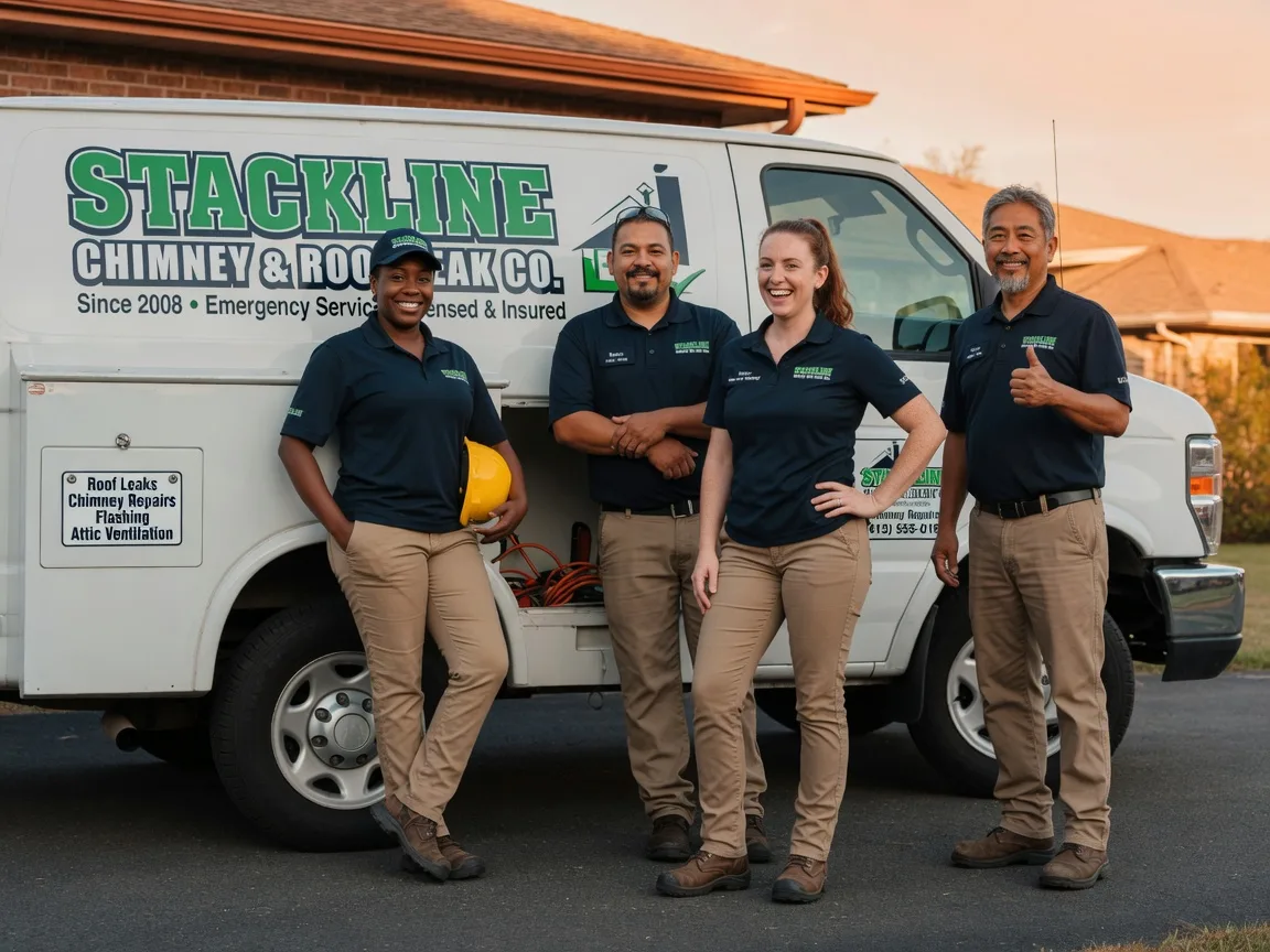 Chimney flashing repair company in Skyforest, CA